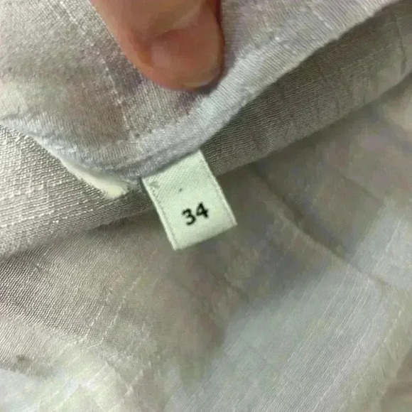 Malene Birger light lavender, short sleeve dress with pockets, size small - Picture 9 of 9